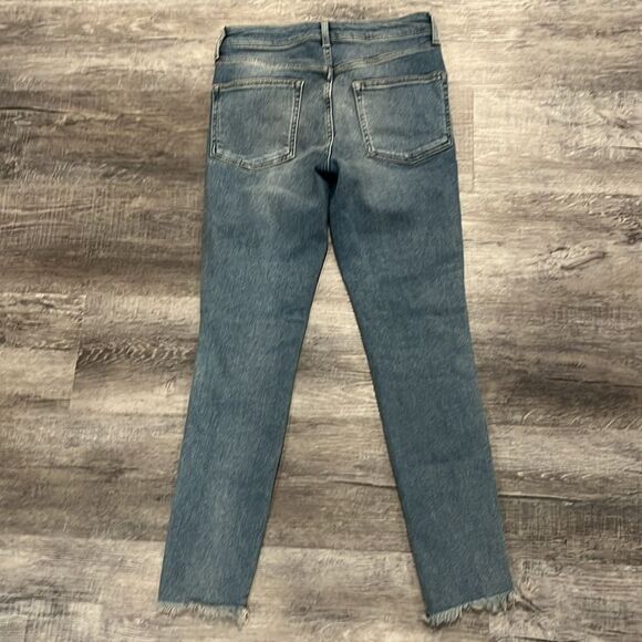Free People high waist stretch Women's Blue Denim Jeans - 28 - Picture 4 of 6